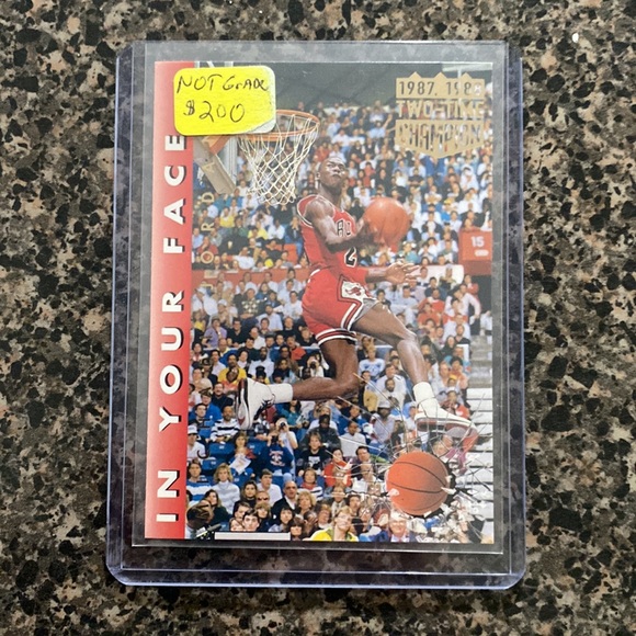 NBA Other - 1992 Men Kids Basketball Team NBA Hoops McDonalds & Micheal Jordan In Your Face